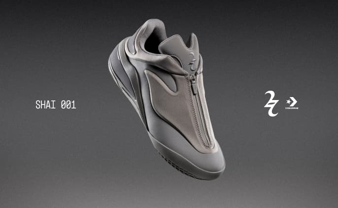 THE CONVERSE SHAI 001 ‘ARES GRAY’ IS ROOTED IN FAMILY